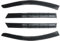 Vuzmode for Mercedes-Benz, C-Klasse 1993-2018 W202 W203 W204 W205 Auto-Seitenfenstervisier, automatisch, schwarz getönt, Windabweiser, Schutztür-Ventilvisier Windabweiser-Set(for W204 08-14 Sedan)