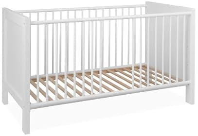 Kinderbett Landwood 70x140 - weiß