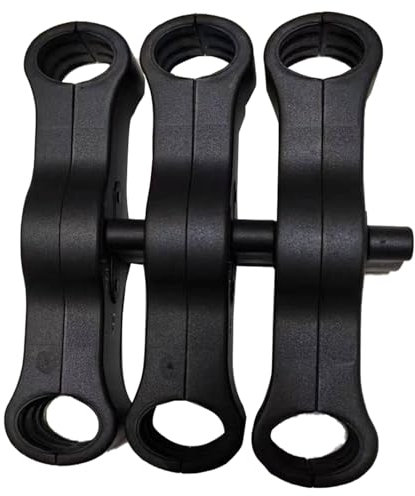 1 Set Zwillings Kinderwagen Linker Adapterklemme Ersatz Kinderwagen Koppler Verbindungsglied