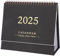 Stehkalender 2025 Kalender 2025 Tischkalender 2024/2025 Schülerkalender Tischkalender 2025 Quer Monatsplaner Erzieher Kalender 2024/2025 Jahreskalender 2025 für Schule,Büro,Schreibtisch(Schwarz)