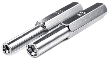 Jeu de tournevis de sécurité Gamebit 3,8 mm + 4,5 mm pour ouverture de console de jeu NGC/SFC/N64