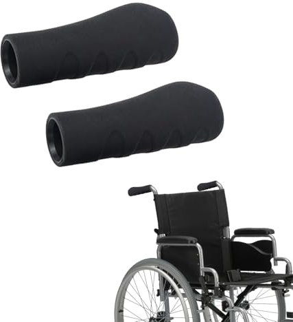 VARKAGE 2 Stück Rollator Zubehör, Rollatoren Handgriffe, Komfort Rollator Handgriff für Ältere und Behinderte Patienten (Ф22, Rechts Links)