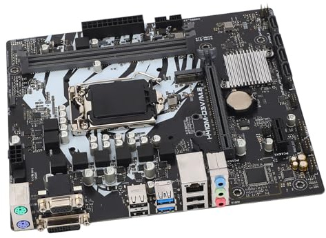 Desktop-Computer-Motherboard, M-ATX DDR4 Doppelkanal PCI-E-Steckplatz USB 3.2-Schnittstelle mit Dem Kernprozessor der 10. Gen für H410M-D3V/M.2 Motherboard