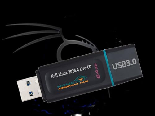 Kali Linux 2024.4 Clé USB 3.0 en direct (64 Go) USB-A env. 50 Go