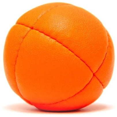Jugglequip Infinity Balle de Jonglage - Balles Professionnelles Adultes | Fait main dans l'UE, conçu par des jongleurs pros. Résistant à l'eau, cuir premium & texture grip. Avec app de jonglage