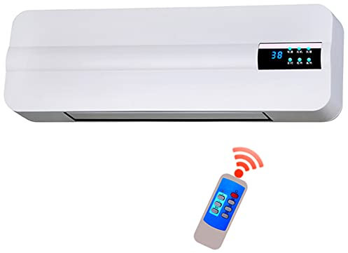 SaryEdge Bathroom Wall-Mounted Heater,Bathroom Waterproof Air Conditioning Fan, Heating Small Air Conditioner, Heating And Cooling/Remote Control Operation(