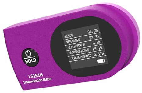 Professional Window Film Checker Feature Double Wavelengths 940nm and 1400nm Sensors Tint Meter for Car Window