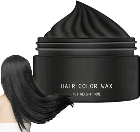 Hitburu Cera de Coloración Temporal para Cabello | Cera de Coloración Capilar 30ml | Crema Modeladora Lavable Para Hombres Mujeres Niños Fiestas Eventos Halloween