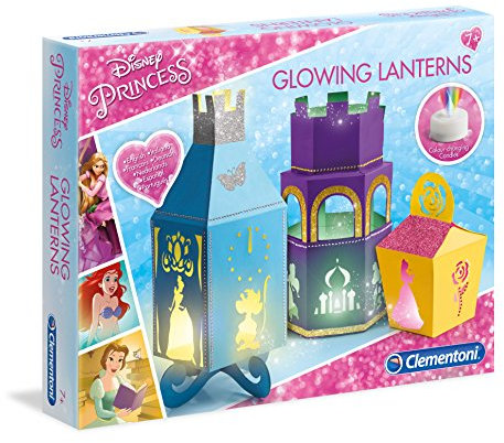 Clementoni- Disney Princess Lanternes Lumineuses, 15231, Multicolore