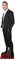 empireposter Gosling, Ryan - Black Suit - Star VIP - Pappaufsteller Standy - 45x185 cm