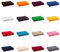 EllaTex Handtuch-Set aus Serie Paris 0040042 100% Baumwolle 500 Gramm/m², Farbe:Weinrot, Größe:2er Packung 50 x 70cm - Duschvorleger
