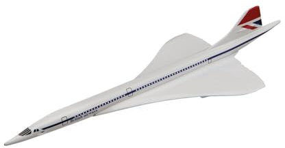 Corgi CS90636 Showcase British Airways Concorde Model Airplane - Diecast Planes & Aircraft Models for Ages 14+, Die Cast Plane, Toy Airplanes - Gift for Young Aviation Fans, Birthday Gifts for Him