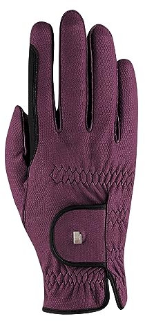 Roeckl Sports Reithandschuh LONA, Ladies Sommer Handschuh, Traube 7.5