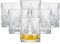 SCHOTT ZWIESEL Whiskyglas Show (6er-Set), anmutige Tumbler für Whisky mit Relieff, spülmaschinenfeste Kristallgläser (Art.-Nr. 121553)
