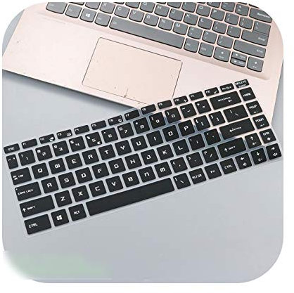 Keyboard cover Keyboard Protection, Ultra Thin Soft Silicone Keyboard Cover for MSI GF63 8rd 8RC GS65 15.6 Inch GF 63 (2018 Version) - Black