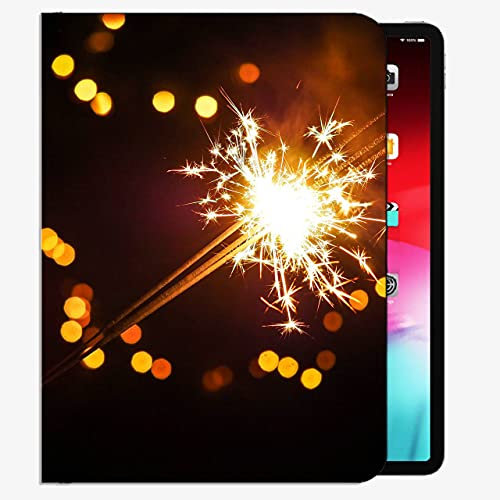 Case Fit New iPad 8. Generation 10.2 2020 / iPad 7. Gen 2019, Bengalen Feuer Glanz Funken Fall Slim Shell Cover für iPad 10,2 Zoll