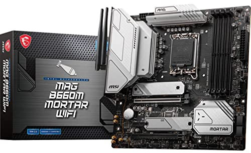 MSI Carte mère de jeu Intel MAG B660M MORTAR WIFI
