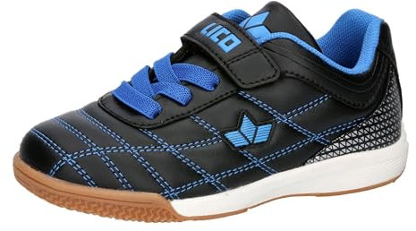 Lico Jungen Rockfield Vs Hallenturnschuhe, Schwarz Blau, 35 EU