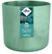elho The Ocean Collection Round 18cm - Flower Pot Indoor - 100% Recycled - Made with Marine Waste - Green/Pacific Green