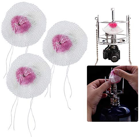 Mantle for Petrol Coalmes Tilley Lamp, 20pcs Universal Outdoor Camping Light Lamp Lantern Mantles Small Kerosene Lantern Mantles, for Camping Hiking Picnics