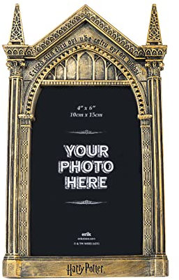 Grupo Erik Marco fotos 10x15 3D Harry Potter Espejo de Oesed - Marco fotos Harry Potter | Marco de fotos Harry Potter merchandising - Harry potter regalos - Harry Potter y la piedra filosofal