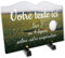 Placa funeraria libro personalizable en plexi con diseño de pelota de golf, diferentes tamaños, grosor de 6 mm, personalizado en varias líneas 30 x 20 cm