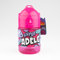 Bouteille personnalisée pour enfant, gourde d'eau avec paille - Super Adèle, Rose
