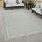 Paco Home Outdoor Teppich wetterfest Skandinavisch für Terrasse, Balkon & Garten pflegeleicht & robust Modernes Design Indoor & Outdoor geeignet, Grösse:240x340 cm, Farbe:Beige 2
