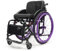 NRNQMTFZ Tragbarer Klapprollstuhl,Selbstfahrender Sportrollstuhl,Leichtgewicht-Rollstuhl aus Aluminiumlegierung,Premium Transportrollstuhl,Verstellbare Fußstütze(Seat Width 42cm/16.5in,Purple)