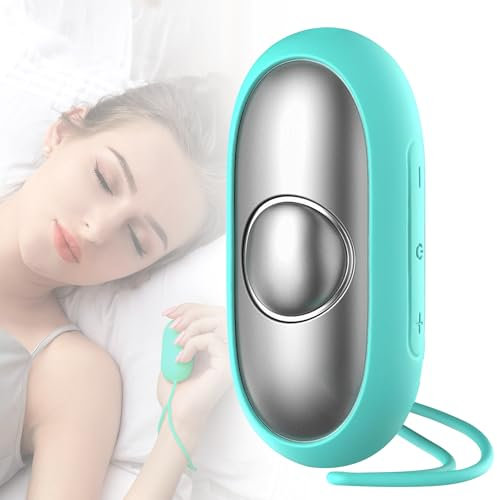 Sleep Aid Device, BOYUNSHI Anxiety Relief for Adults USB Rechargeable Microcurrent Calm Palm Sleep Instrument 2 Modes Portable Sleep Aids for Insomnia Solution, Improve Deep Sleep(Patent)