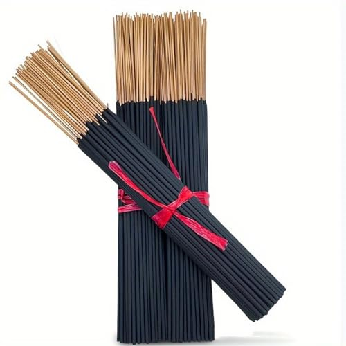 Räucherstäbchen 100 Stück Schwarze Kirsche Daily Incense Sticks Rauchstäbchen aus Natürlichen Stoffen Raucharm Low Smoke Natur & Tradition Öle Incense Sticks Rauchstäbchen (Black Cherry, 100PCS)