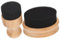 CRILSTYLEO 2pcs Oil Wax Applicator Bamboo Oil Applicator Bamboo Cutting Board Applicator Wax Sticks for Waxing Chopping Board Oil Applicator Charcuterie Maintenance Tool Bamboo + Sponge