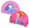 KEQAR 2 pezzi Cuffia impermeabile in silicone elasticizzato per bambini e bambine, Cuffia in silicone elasticizzato, Cuffia da nuoto per bambini