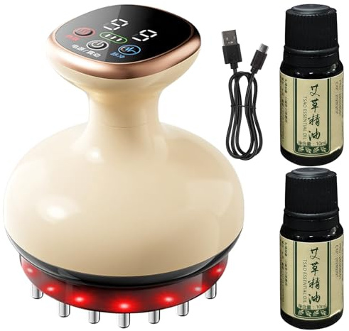 Cellulite-Massagegerät – Cellulite-Entfernungsmassagegerät | Anti-Cellulit-Massagegerät, Mikrostrom-Massage, kabelloser Zerbrecher, Gesichtsreinigung mit rotem Licht