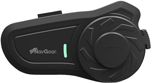 NavGear Kommunikationssystem: Motorrad-Intercom-System für bis zu 2 Personen, Bluetooth, 800 m (Motorrad Headset 2 Personen, Kommunikation 2, PC)