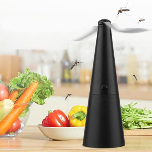 Fans De Mouches, Ventilateur Anti Mouche Pour Tables, Electrique Chasse Mouche, Ventilateur À Piles Pour Dissuader, Pour Éloigner Les Mouches Et Les Insectes Des Aliments