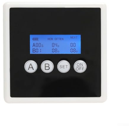 Automatische Pflanzenbewässerung, Dual-Pumpe Automatisches Bewässerungssystem Smart Timer Bewässerungsgerät für Innenbereich, Garten, Balkon