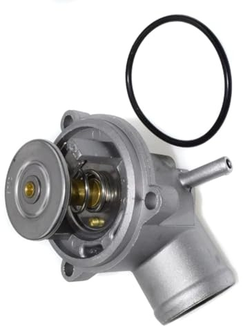 Ersatz-Aluminium-Motorthermostat-Kühlmittelgehäuserohr 1112030875 1112000915, Kompatibel Mit Benz Für W163 W202 W124 W210 R170 Auto Thermostat