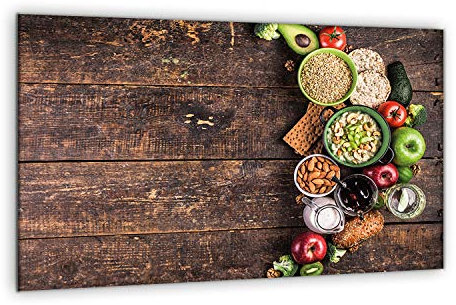 Furnigo | Piastra di copertura universale 80 x 52 cm | Tagliere | Copertura del piano di lavoro | Copertura del lavello | 31602