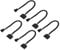 Diyeeni 5Pcs SATA Power Adapter Kabel, 15Pin bis 4Pin für Lüfter Konverter, 22AWG Kabel