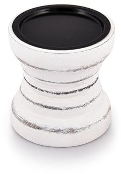 BHAVATU farmhouse rustic Wood Candle Holder, Holder For Special Ocassion, Home Décor, Wedding, Parties Decorations, Candle Stick Holders (10.16cm W x 10.16cm D x 10.16cm H)