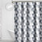 XXXXW Shower Curtains Badezimmer Vorhang mit Haken Modern Dreieck Muster Duschvorhang wasserdichte Polyester Tuch Badewannenvorhänge Wohnkultur Duschvorhang Rollo