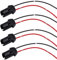 HUIQIAODS Adaptateur d'extension pour douille d'ampoule T10 pour voiture