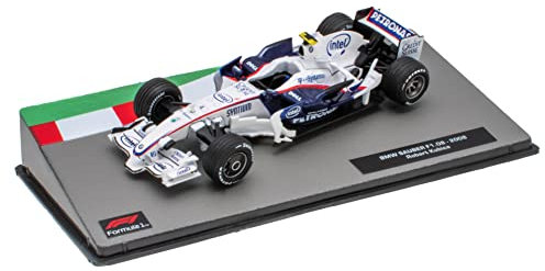 OPO 10 - Auto in Miniatura Formula 1 1/43 Compatibile con BMW Sauber F1.08 - Robert Kubica - 2008 - F1 FD050