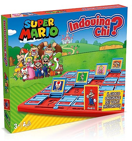 Winning Moves - Super Mario Nintendo Brettspiel, mehrfarbig, WM03076-ITA-6 (Sonderausgabe) für 2+ Spieler, ab 6 Jahren