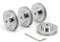 Yeebyee 4 Stück 2GT Riemenscheibe 60 Zähne 5mm Bohrung 60T Zahnriemenscheibe Synchronrad Aluminium für Breite 6mm Riemen 3D-Drucker Teile
