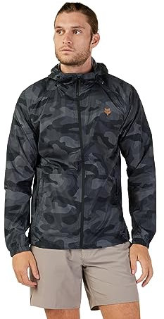 Fox Racing Fox Head Camo Coupe-Vent, Noir Camouflage, M Homme