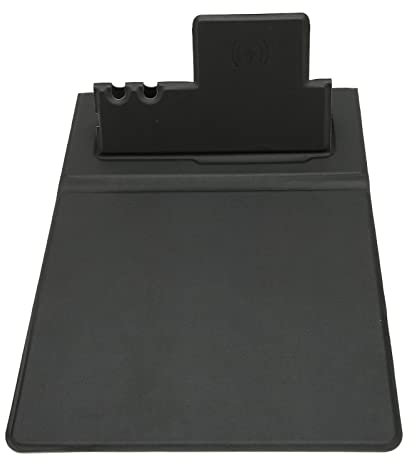 Tangxi 5 in 1 Wireless Charging Mouse Pad,15W Fast Charging Gaming Mouse Mat with Pencil Holder Phone Stand,for PC,Laptop,Computer,Desk