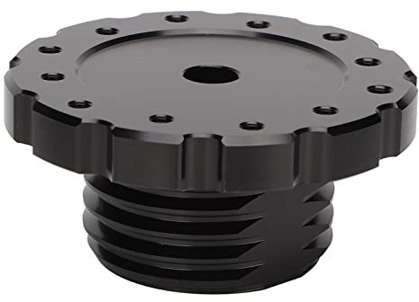 Gaming Steering Wheel Adapter, Aluminum Steering Wheel Adapter, Sim Racing Gaming Steering Wheel Adapter for T300, T500, TS PC, TS XW, Black (Black)