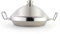Saharashop Marokkanisch Tajine cocoWhite Ø 34 cm Induktion Tajin Tagin Edelstahl Silber alle Herdarten Groß